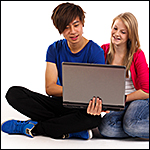 11.2011 Teenager mti Laptop