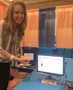 This ATSA Conference attendee was impressed EyeDetect correctly identified the number she secretly chose.