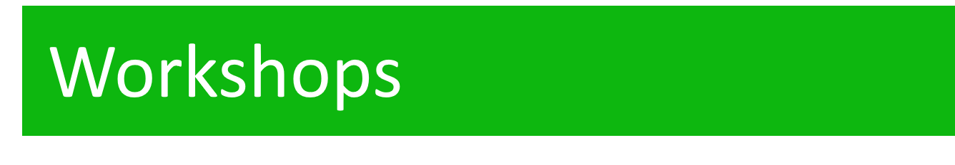 Workshops